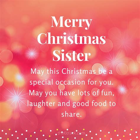 merry christmas sister messages|christmas letter to sister.